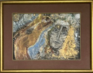 Zdzislaw Lachur ( 1920 - 2007 ), Friendship, 2006