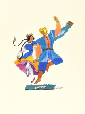 Zofia STRYJEŃSKA (1894-1976), Mazur. Polish Dances.