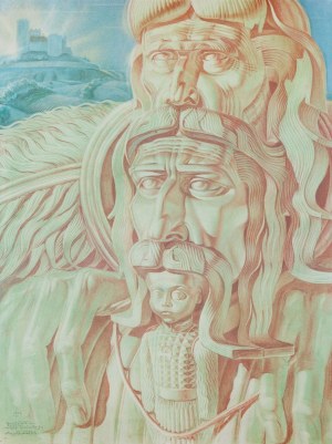 Stanislaw Szukalski ( 1893 - 1987 ), Heir, 1953/1989