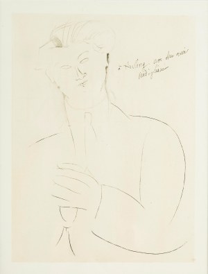 Amedeo Modigliani (1884-1920), Portrait of Moses Kisling.