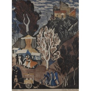 Wanda Telakowska (1905 Sosnowiec - 1985 Warszawa), Polska, 1933