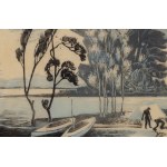 Wanda Telakowska (1905 Sosnowiec - 1985 Warszawa), Żaglówka, 1934