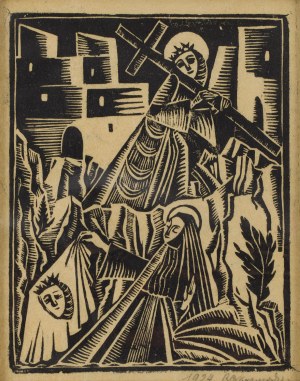 Bogna Krasnodębska-Gardowska (1900 Sosnowiec - 1986 ), Weronika, 1924