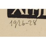 Bogna Krasnodębska-Gardowska (1900 Sosnowiec - 1986 ), Droga krzyżowa. Stacja XI (Jezus do krzyża przybity), 1926