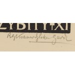 Bogna Krasnodębska-Gardowska (1900 Sosnowiec - 1986 ), Droga krzyżowa. Stacja XI (Jezus do krzyża przybity), 1926