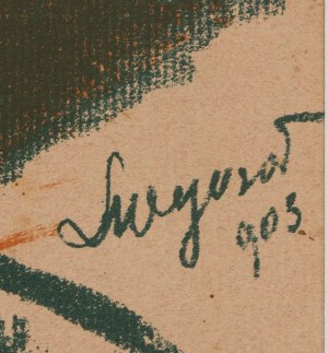 Leon Wyczółkowski (1852 Huta Miastkowska - 1936 Warsaw), 