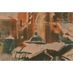 Leon Wyczółkowski (1852 Huta Miastkowska - 1936 Warszawa), Kościół Bożego Ciała w Krakowie, 1903
