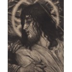 Józef Pankiewicz (1866 Lublin - 1940 La Ciotat, Francja), Chrystus umęczony, 1905