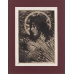 Józef Pankiewicz (1866 Lublin - 1940 La Ciotat, Francja), Chrystus umęczony, 1905