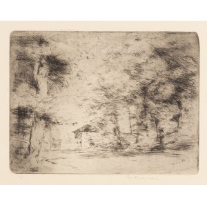 Józef Pankiewicz (1866 Lublin - 1940 La Ciotat, Francja), Aleja w Meudon, około 1902