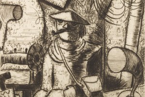 Tadeusz Makowski (1882 Oświęcim - 1932 Paris), Old-age trader (L'Antiquaire), circa 1930