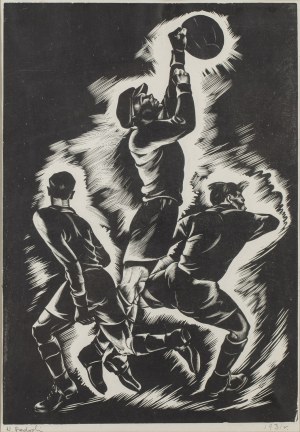 Viktor Podoski (1901 - 1970 ), Football, 1931