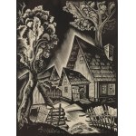 Stanisław Ostoja-Chrostowski (1897 Warszawa - 1947 Warszawa), Podwórze, 1933