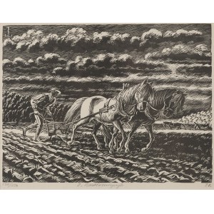 Edmund Ludwik Bartłomiejczyk (1885 Warszawa - 1950 Warszawa), Oracz, 1938