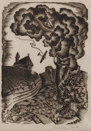 Bohdan Arct (1914 - 1973), Air combat, 1940s.