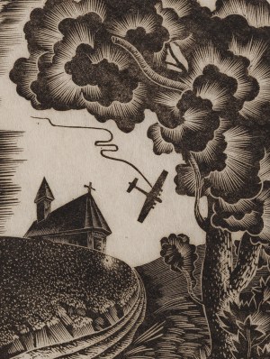 Bohdan Arct (1914 - 1973), Air combat, 1940s.