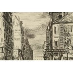Mojżesz (Moise) Kisling (1891 Kraków - 1953 Paryż), Rue de la Gaîté na Montparnassie, 1937