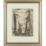 Mojżesz (Moise) Kisling (1891 Kraków - 1953 Paryż), Rue de la Gaîté na Montparnassie, 1937