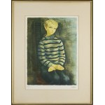 Mojżesz (Moise) Kisling (1891 Kraków - 1953 Paryż), Portret chłopca, 1939