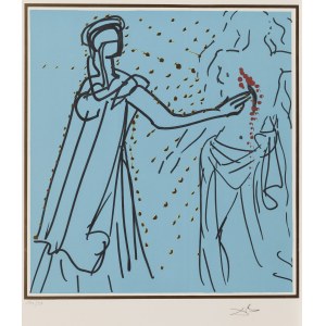 Salvador Dalí (1904 Figueres - 1989 Figueres), Święty Tomasz z cyklu The Twelve Apostles , 1977