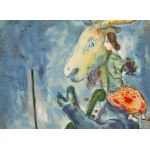 Marc Chagall (1887 Łoźno k. Witebska - 1985 Saint-Paul-de-Vence), Wiosna (La Printemps), 1938