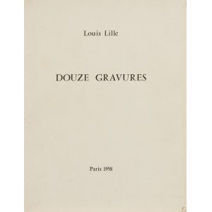 Louis Lille (1897 Podwłoczyska nad Zbruczem - 1957 Paris), Portfolio of twelve etchings Douze gravures, 1958