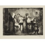 Louis Lille (1897 Podwłoczyska nad Zbruczem - 1957 Paris), Portfolio of twelve etchings Douze gravures, 1958