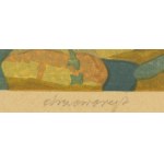 Aleksander Laszenko (1883 Annówka - 1944 Włocławek), Beduin na wielbłądzie, 1936