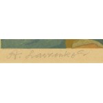 Aleksander Laszenko (1883 Annówka - 1944 Włocławek), Beduin na wielbłądzie, 1936