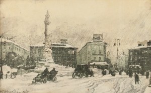 Odo Dobrowolski (1883 Chernivtsi - 1917 Kyiv), Monument to Adam Mickiewicz in Lviv, 1914-1915