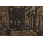 Kazimierz Wiszniewski (1894 - 1960 ), Lublin. Brama Krakowska from the Market Square, 1925