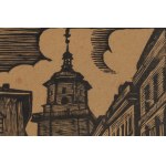 Kazimierz Wiszniewski (1894 - 1960 ), Lublin. Brama Krakowska from the Market Square, 1925