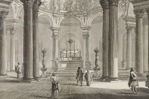 Giovanni Battista Piranesi (1720 Mogliano Veneto - 1778 Rome), Veduta interna del sepolcro di s. Costanza, from the series 