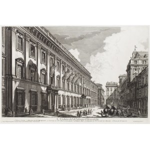 Giovanni Battista Piranesi (1720 Mogliano Veneto - 1778 Rome), Veduta del palazzo Odescalchi
