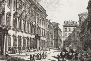Giovanni Battista Piranesi (1720 Mogliano Veneto - 1778 Rome), Veduta del palazzo Odescalchi