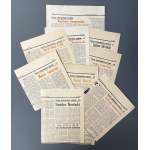 NUMIZMATICS POCKET numbers 1 and 3-10 [Voice of the Steelworker 1990, clippings].