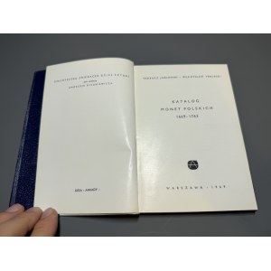 Catalog of Polish coins 1669-1763, DESA 1969