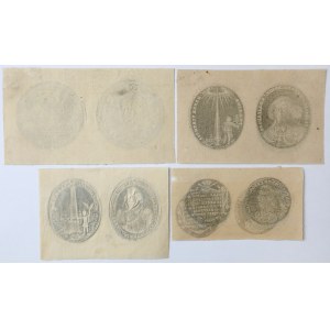Bartynotypes, Ladislao IV Vasa - Medaglie dell'incoronazione - set (4 pezzi)