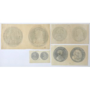 Bartynotypy, Michal Korybut Wisniowiecki - Medals - set (4pcs)