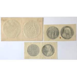 Bartynotypy, Janusz and Boguslaw Radziwill - Medals - set (3pcs)