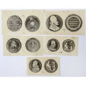 Bartynotypes, Related to Polish - Medals - set (5pcs)