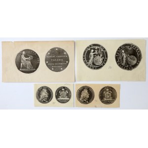 Bartynotypes, Related to Polish - Medals - set (4pcs)