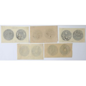 Bartynotypes, Relativo alla Polonia - Medaglie - set (5pz)