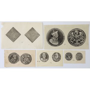 Bartynotypes, Sigismund II Augustus - Medals - set (5pcs)