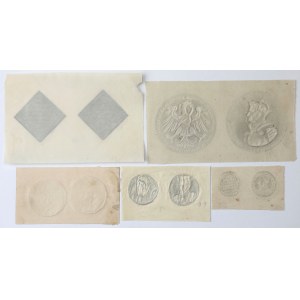Bartynotypes, Sigismund II Augustus - Medals - set (5pcs)