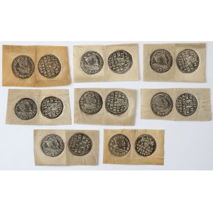 Bartynotypy, Zygmunt III Waza - Trojaki - zestaw