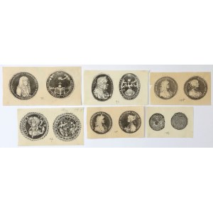 Bartynotypes, Michal Korybut Wisniowiecki - set (6pcs)