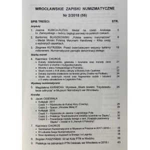 Vratislavské numismatické poznámky 2018/2