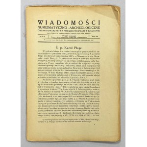 Numismatic and Archaeological News 1926 - complete