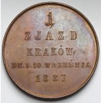 Medal, 1st Congress of Lawyers and Economists in Krakow 1887